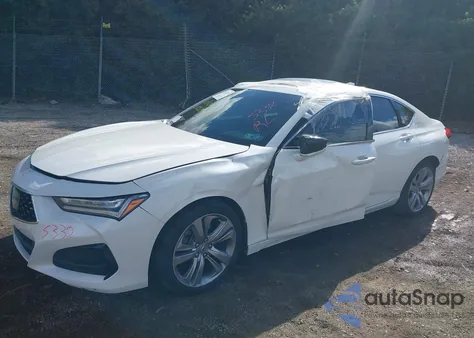 2021 Acura Tlx Technology Package z USA, uszkodzony, nr VIN 19UUB6F48MA004842